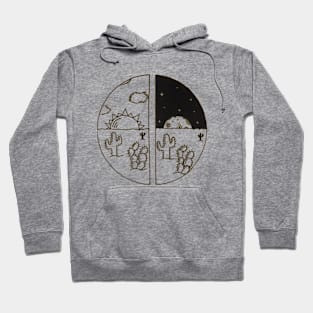 CactusbyDayCactusbyNight Hoodie